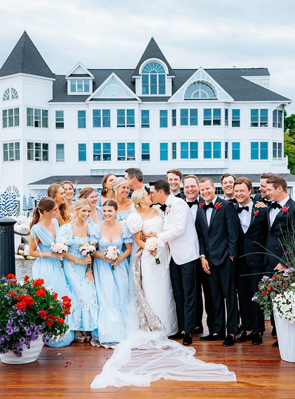 A group of people posing for a picture
